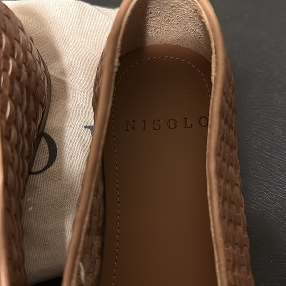 Nisolo Tan Woven Mules - Picture 3 of 8